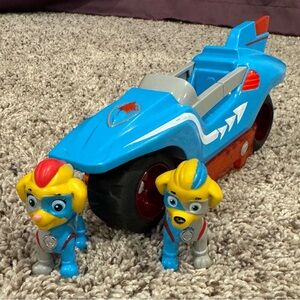 PAW Patrol Mighty Twins Figures & Vehicle